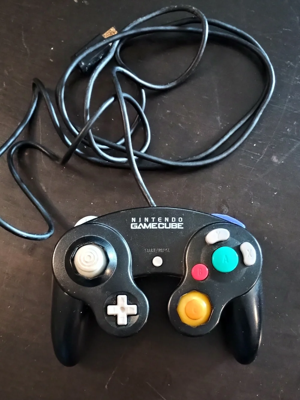 Nintendo GameCube Black Wired Controller - Black